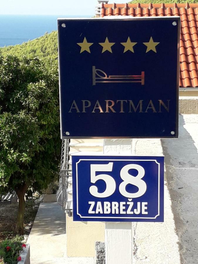 Holiday apartment Maslina Paho Babino Polje Bagian luar foto
